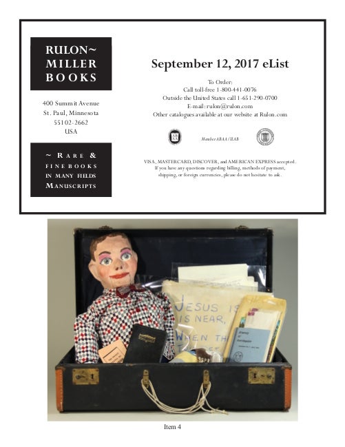September 12, 2017 New Acquisitions