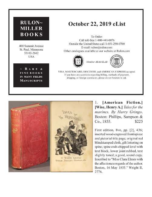 October 22, 2019 Recent Acquisitions