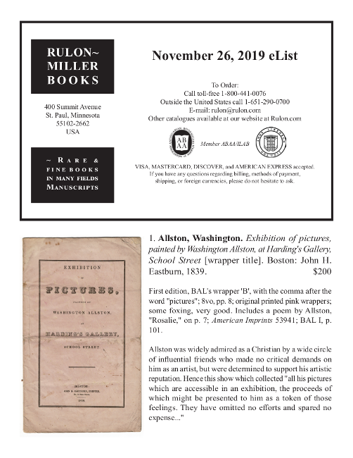 November 26, 2019 Recent Acquisitions