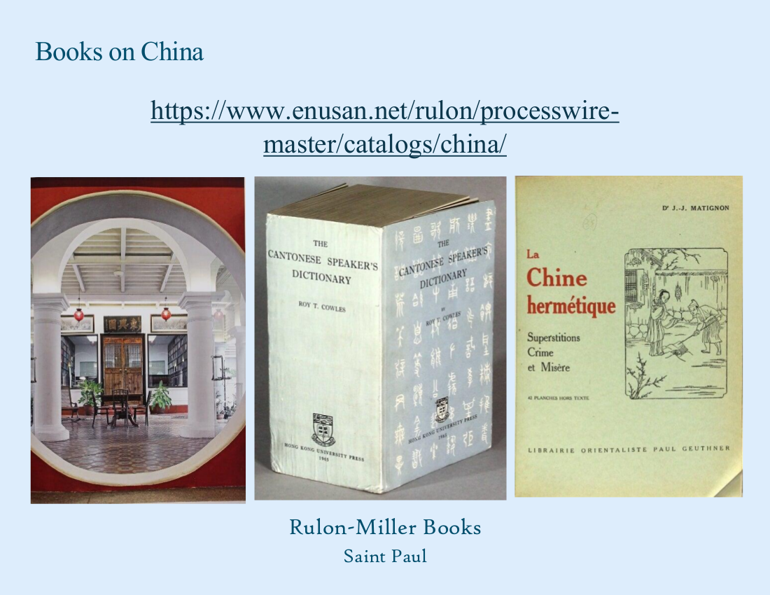 Books on China