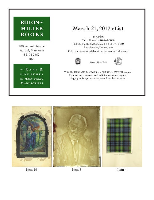 March 21, 2017 New Acquisitions