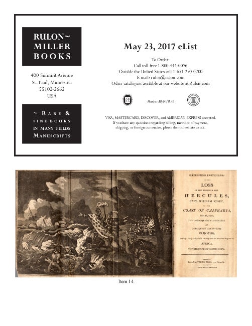 May 23, 2017 Recent Acquisitions