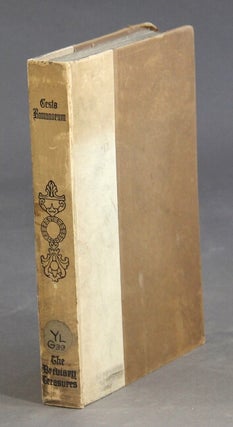 Item #11292 Selections from the Gesta Romanorum. Translated by Rev. Charles Small. Charles Small,...