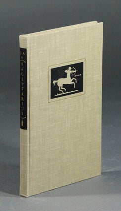 Item #11508 Sagittarius: his book. Gathered for John Archer by his friends