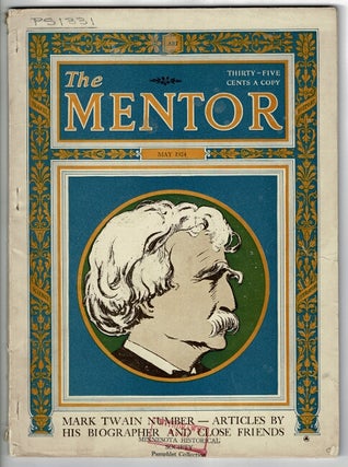 Item #11794 The Mentor Magazine. Special Mark Twain number. SAMUEL CLEMENS