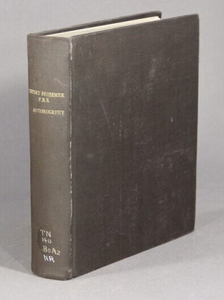 An autobiography. With a concluding chapter.