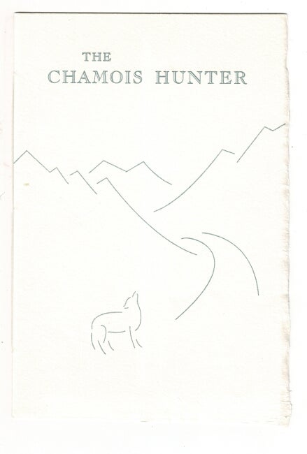 Item #14224 The chamois hunter: a tale of the Alps. Phil Gallo.