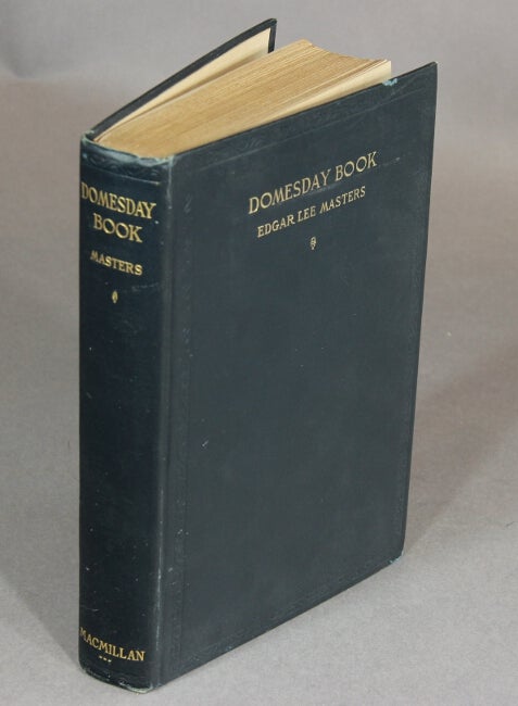 Item #14337 Domesday book. EDGAR LEE MASTERS.