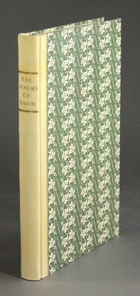 Item #15106 The psalms of David. Psalms Bible in English