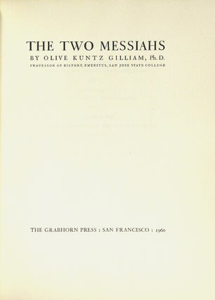 The two messiahs.