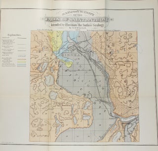 Item #16249 The geological & natural history survey of the county of Hennepin. Newton Winchell,...