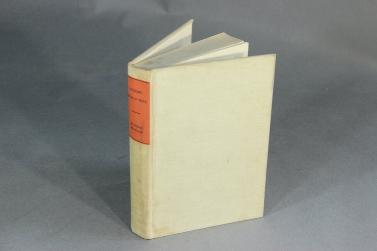 Item #17018 Poems, 1924-1933. ARCHIBALD MACLEISH.