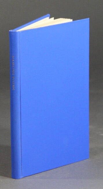Item #17067 Hamline poems: a new sheaf from the Bridgman Prize Poems 1932, 1933, 1934. Edited by Thomas P. Beyer