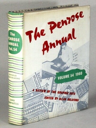 Item #17271 Delafons, Allan, ed. The Penrose annual: a review of the graphic arts, 1960. (Vol. 54