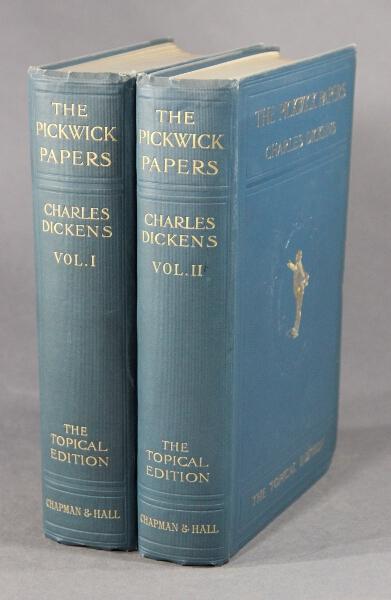 Item #17778 The posthumous papers of the Pickwick Club. Collected and annotated by C. Van Noorden. CHARLES DICKENS.