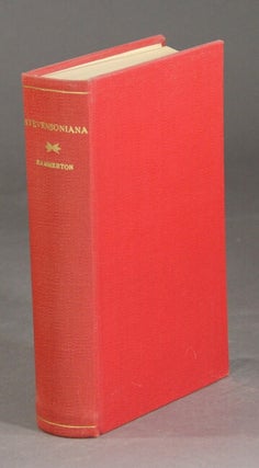 Item #17861 Stevensoniana. An anecdotal life and appreciations. J. A. HAMMERTON