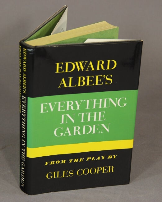 Item #18703 Everything in the garden. EDWARD ALBEE.