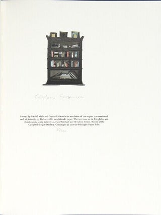Emerson G. Wulling. Printer for pleasure