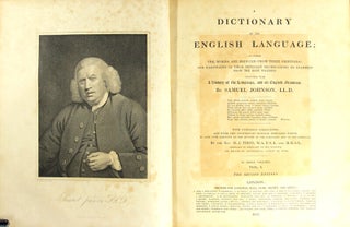 A dictionary of the English language…together with a history of the language and an English grammar. With numerous corrections, and with the addition of several thousand words, as also with additions to the history of the language, and to the grammar, by the Rev. H.J. Todd.