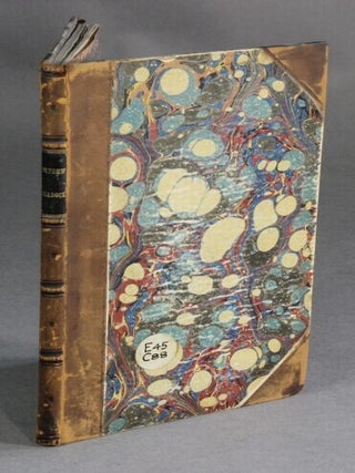 Item #20206 Historical discourse on the life, deeds and characters of Sir Mathew Cradock. DAVID...