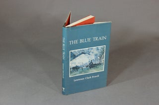 Item #20354 The blue train. With an afterword by Henry Miller. LAWRENCE CLARK POWELL