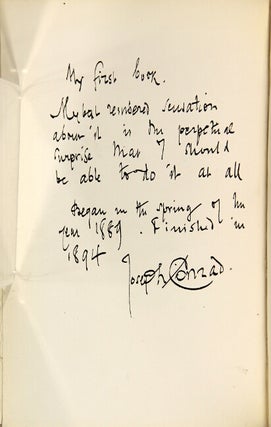Notes by Joseph Conrad written in a set of his first editions in the possession of Richard Curle with an introduction and explanatory comments. With a preface by Jessie Conrad.