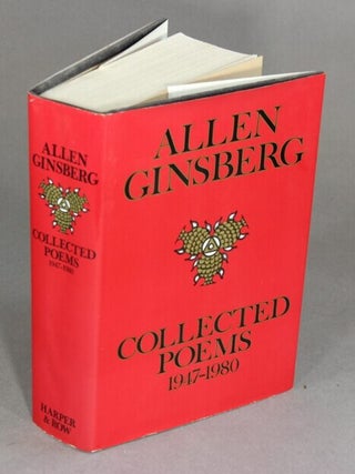 Item #20955 Collected poems. Allen Ginsberg
