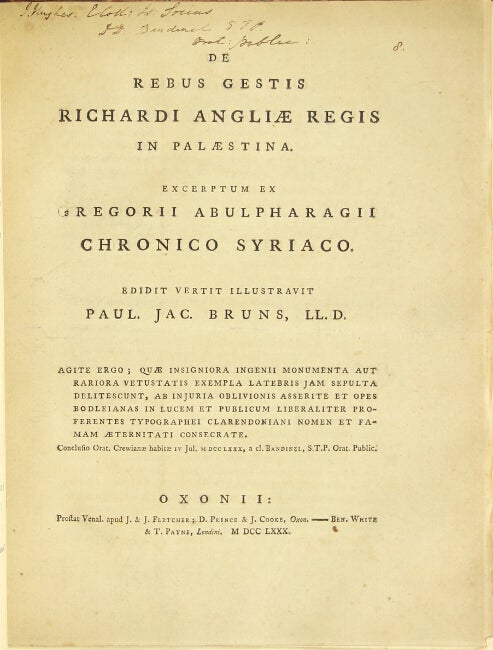 Item #21655 Catalogue of Pictish kings. Communicated by Sir Thomas Phillips, Bart. [Extracted from Vol. II. Part II. of the "Transactions of the Royal Society of Literature."] Read Feb. 2, 1833… [drop-title]. Thomas Phillips, Sir.