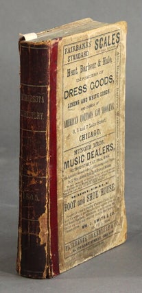 Item #21705 Minnesota gazetteer and business directory, for 1865, containing a list of cities,...