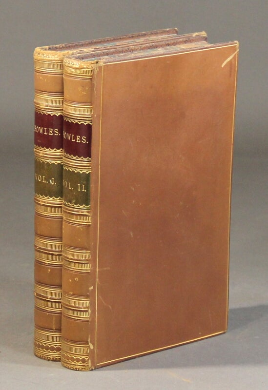 Item #21983 The poetical works…with memoir, critical dissertation, and explanatory notes by the Rev. George Gilfillan. WILLIAM LISLE BOWLES.