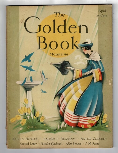 Item #21997 The golden book magazine. HENRY SEIDEL CANBY, Hugh Walpole.