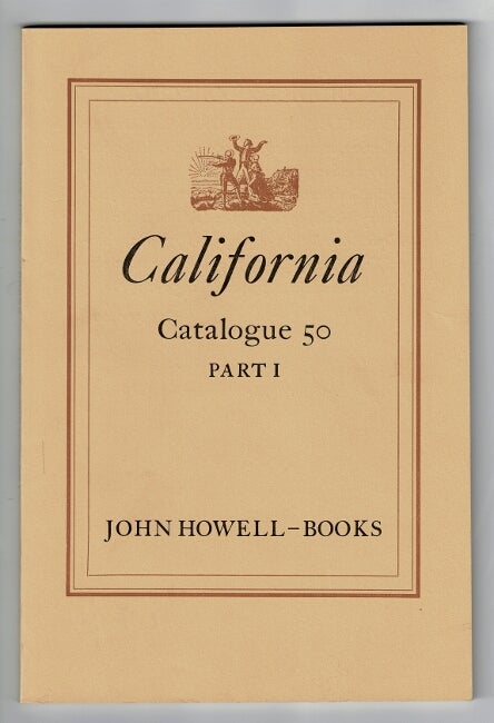 Item #22153 California…the library of Jennie Crocker Henderson. JOHN HOWELL-BOOKS.