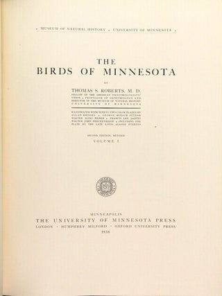 The birds of Minnesota.
