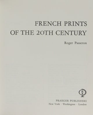 French prints of the 20th century.
