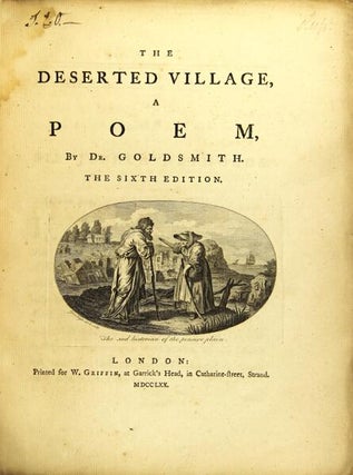 The deserted village, a poem, by Dr. Goldsmith. The sixth edition.