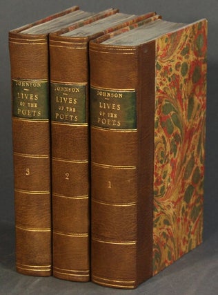Item #23464 The lives of the English poets; and a criticism on their works. Samuel Johnson