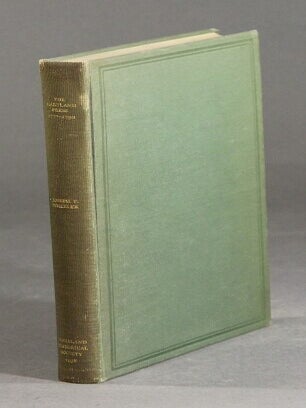 Item #23503 The Maryland Press 1777-1790. JOSEPH TOWNE WHEELER