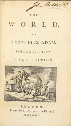 The world. In four volumes. By Adam Fitz-Adam. A new edition.