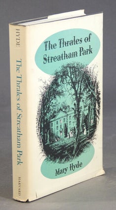 Item #23860 The Thrales of Streatham Park. MARY HYDE