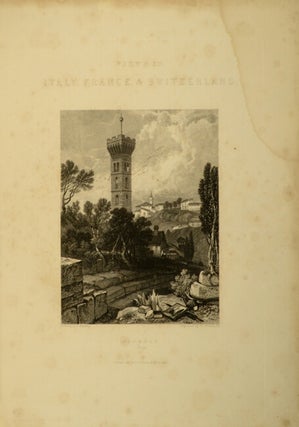 Views of the cities and scenery in Italy, France, and Switzerland: from original drawings by Samuel Prout, F.S.A., and J.D. Harding. With descriptions of the plates by Thomas Roscoe. [Parallel title in French.]