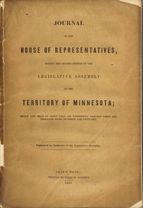 Item #24214 Journal of the House of Representatives, during the second session of the Legislative...