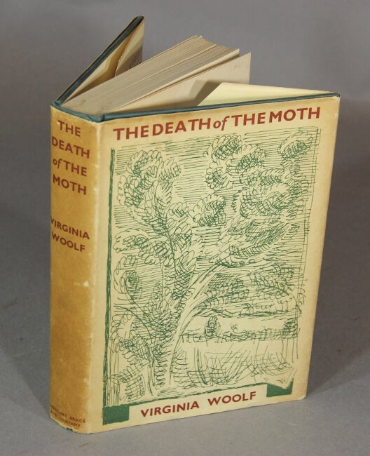 Item #24253 The death of the moth and other essays. VIRGINIA WOOLF.