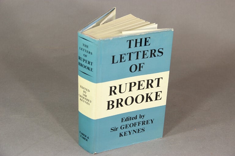 Item #24459 The letters of…edited by Sir Geoffrey Keynes. RUPERT BROOKE.