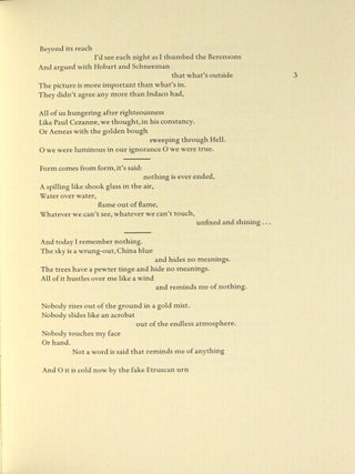 A journal of the year of the ox: a poem by Charles Wright