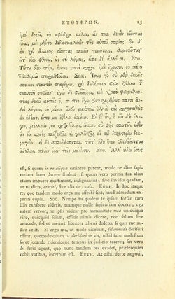 Platonis dialogi V. Recensuit notisque illustravit Nath Forster.
