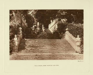 Architectural gardens of Italy. A series of photogravure plates from photographs made for and selected by A. Holland Forbes