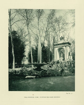 Architectural gardens of Italy. A series of photogravure plates from photographs made for and selected by A. Holland Forbes