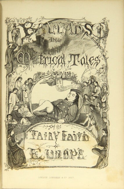 Item #25083 The fairy family: a series of ballads & metrical tales illustrating the fairy mythology of Europe. Archibald Maclaren.