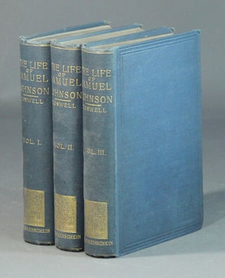 Item #25409 The life of Samuel Johnson, LL.D. together with A journal of a tour to the Hebrides...