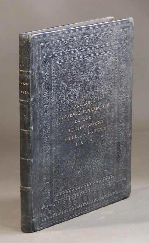 Item #25444 The Book of Common Prayer, and administration of the sacraments, and other rites and ceremonies of the church … together with the Psalter or Psalms of David…. CHURCH OF ENGLAND.